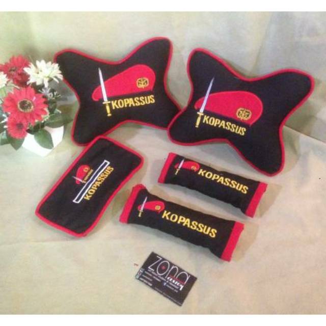 Bantal Mobil Kopassus/kostrad/tni ad/Baret Merah