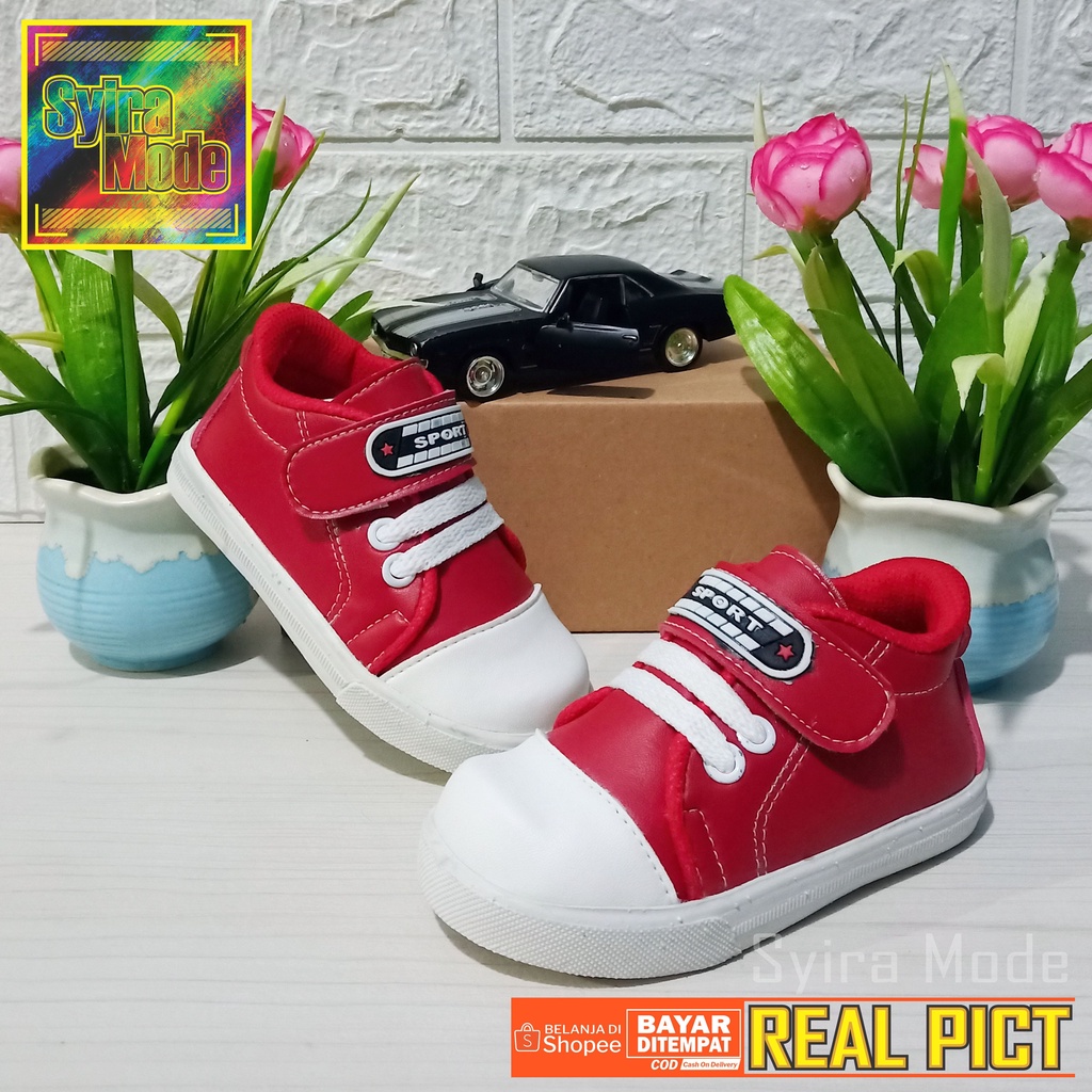 Sepatu Anak Usia 1 - 3 Tahun / Sneakers Cassual (Prepet Sport)