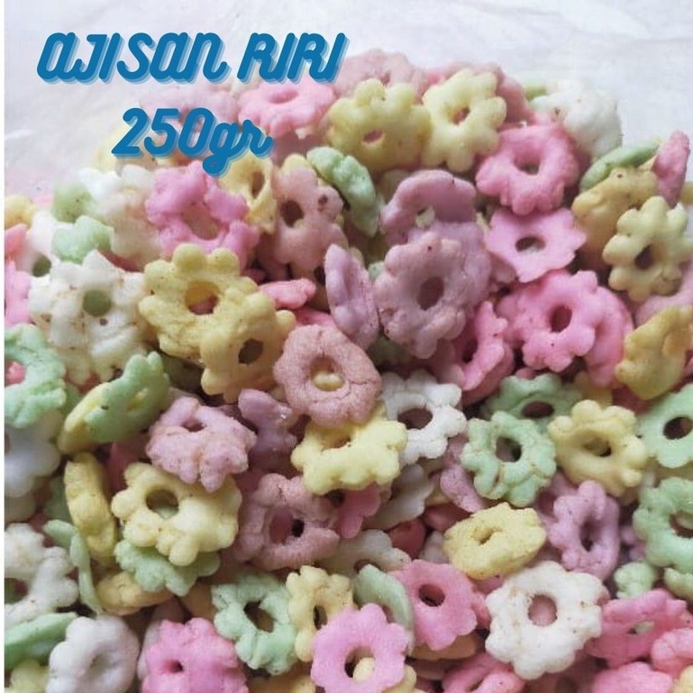 

SNACK KILOAN AJISAN SAKURA WARNA WARNI KEMASAN 250 GRAM