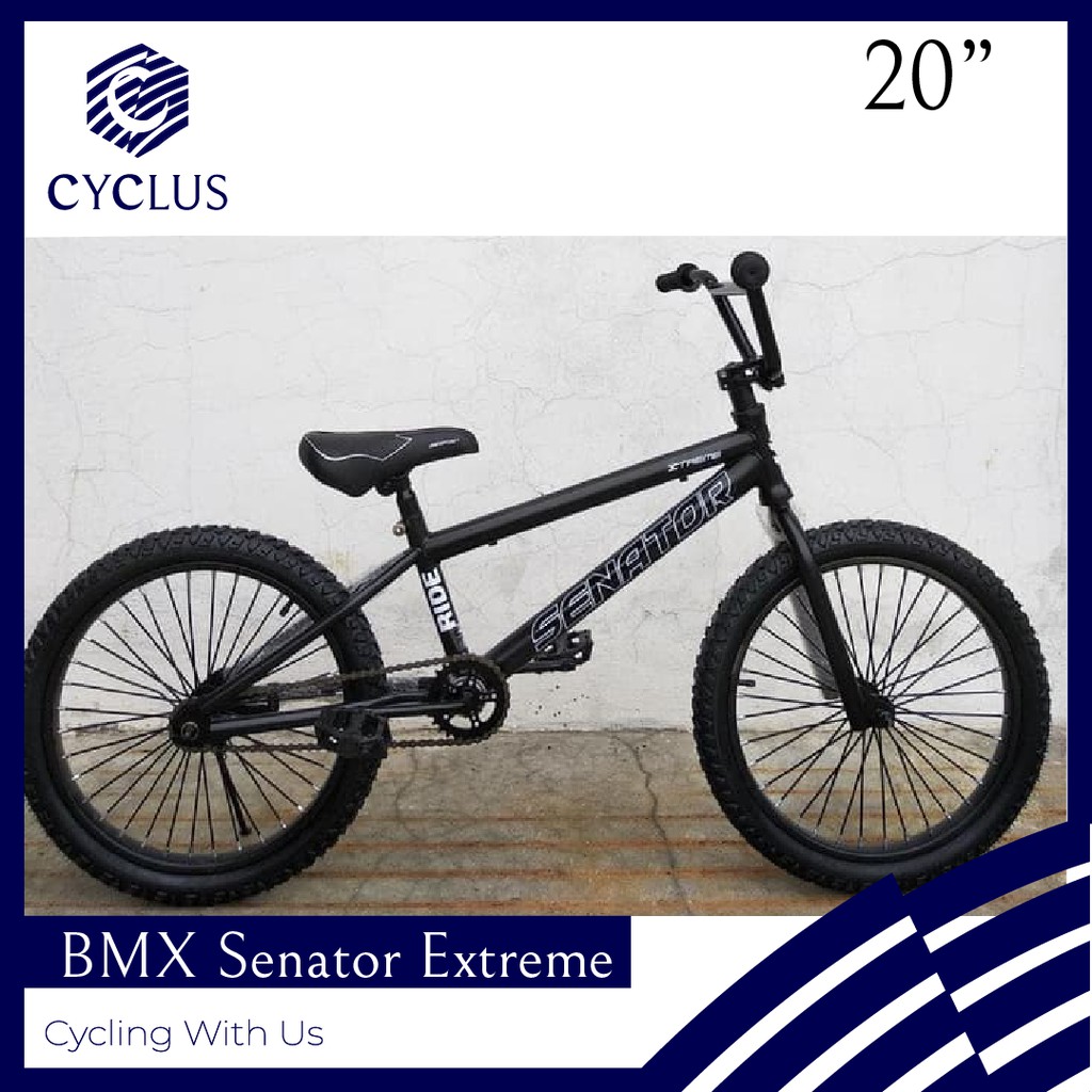 Sepeda BMX Anak Laki Laki Senator Extreme Torpedo 20 Inch Murah Kualitas Oke