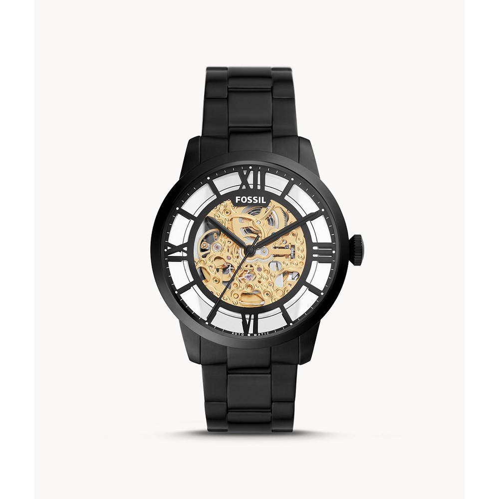 Fossil  Townsman Automatic Black Stainless Steel Watch [ME3197]