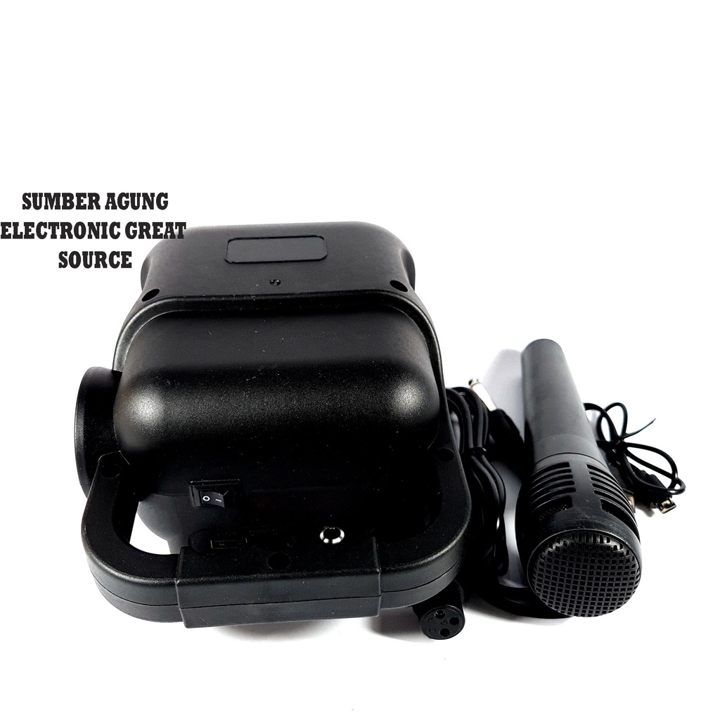 F955C Fleco Speaker F955 Bluetooth Senter Emergency Bonus Mic Pemutar MP3