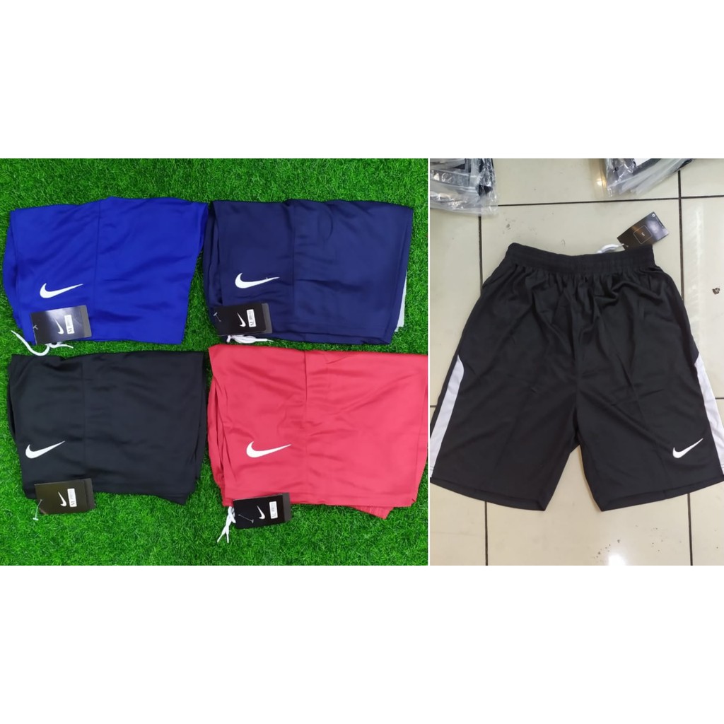 Celana Bola Nike Hitam BIRU MERAH NAVY IMPORT Grade ori official