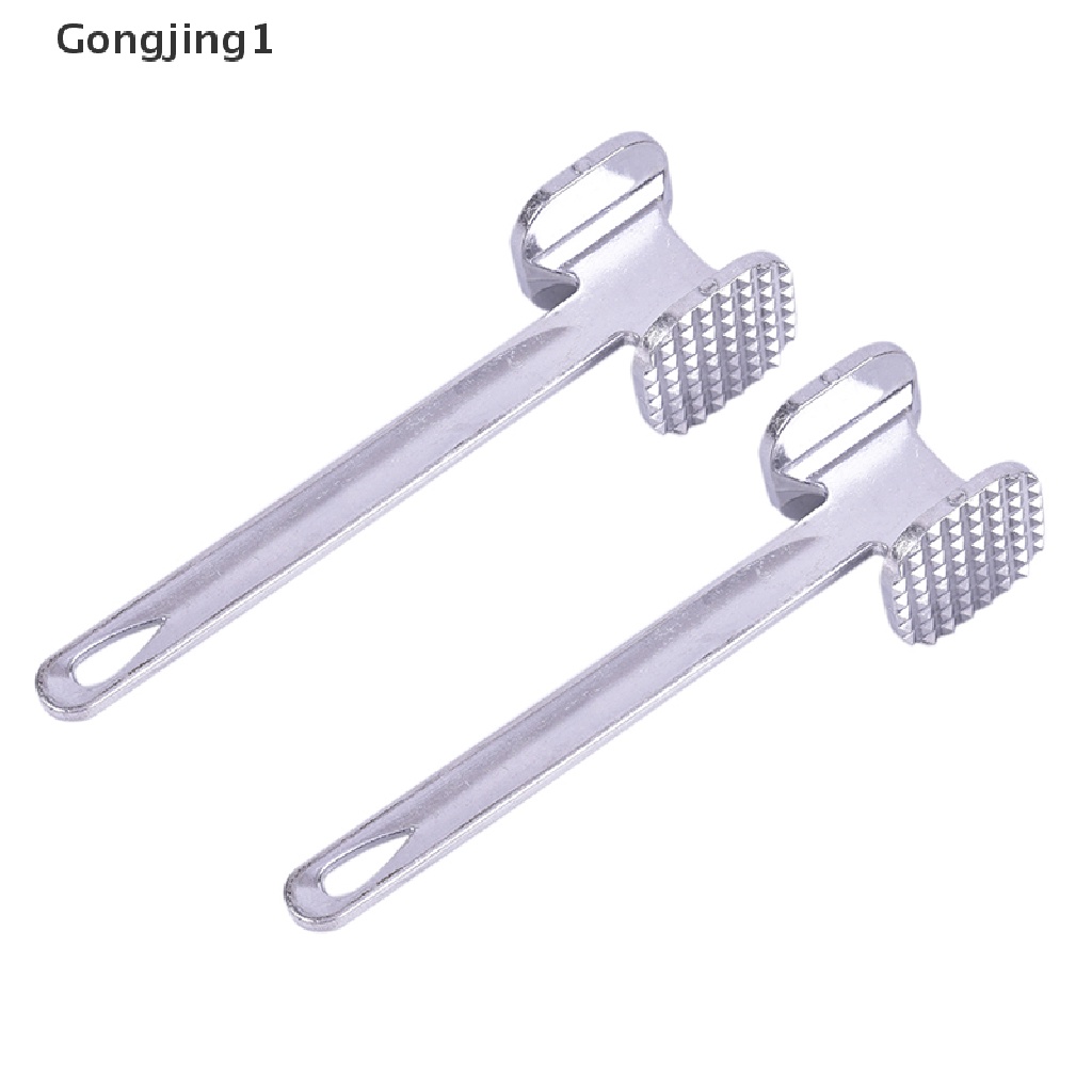 Gongjing1 1pc Palu Pelunak Daging Steak Bahan Stainless Steel