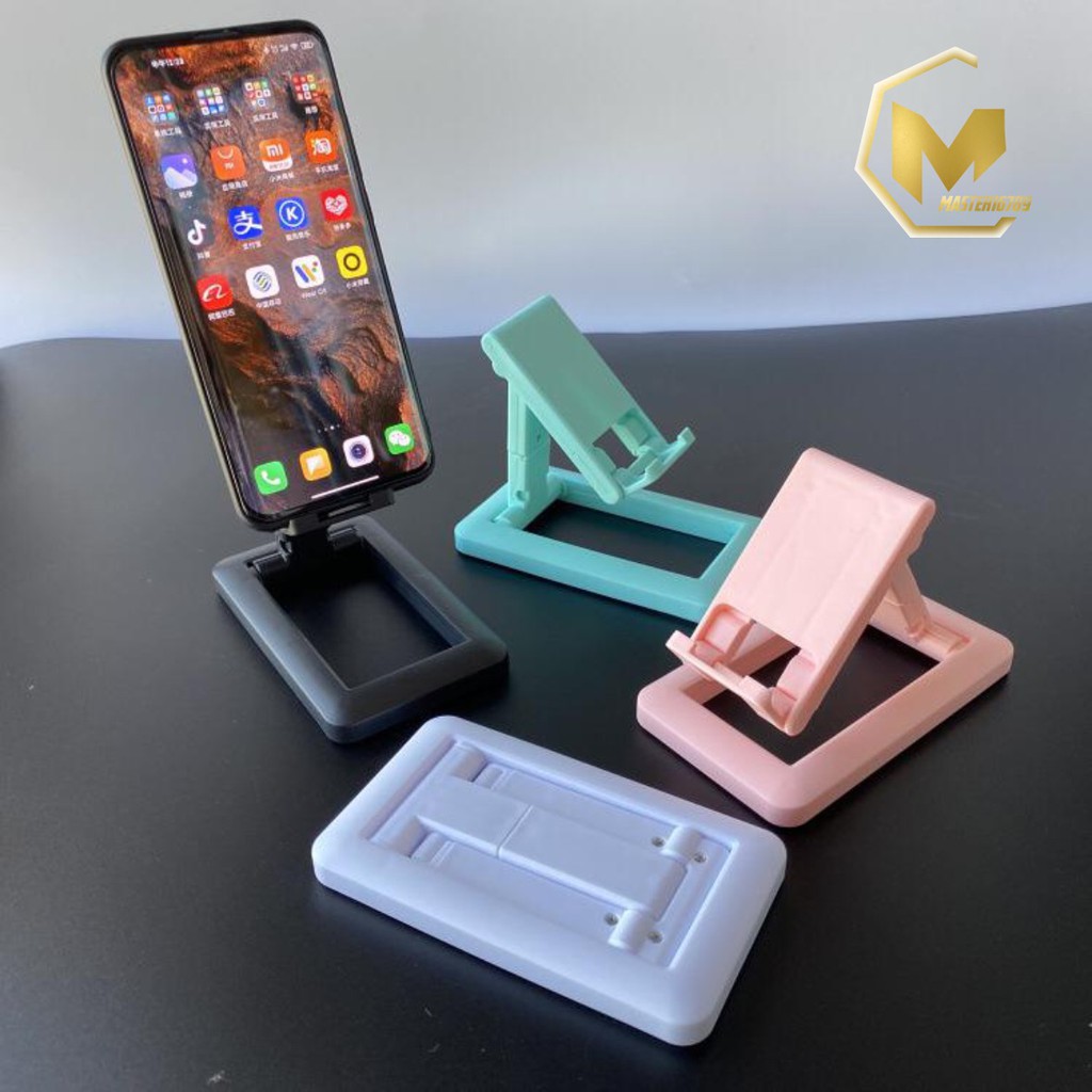 BM096 Bracket Holder phone Stand universal folding dudukan Hp tablet MA50