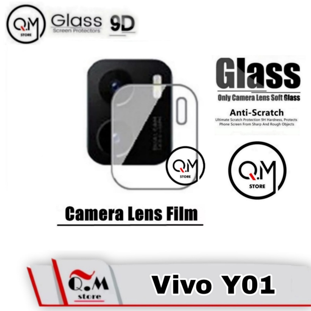 Tempered Glass Camera Vivo Y01 Anti Gores Sreen Guard Pelindung Camera