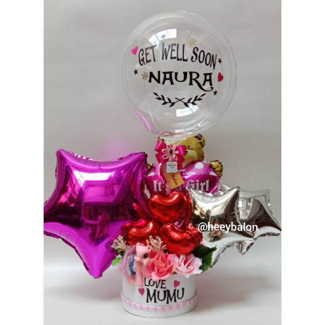 Hot Air Balon / Balon Snack / Balon Buket / Balon Ultah / Kado Ultah / Kado Balon / Balon Box / kado