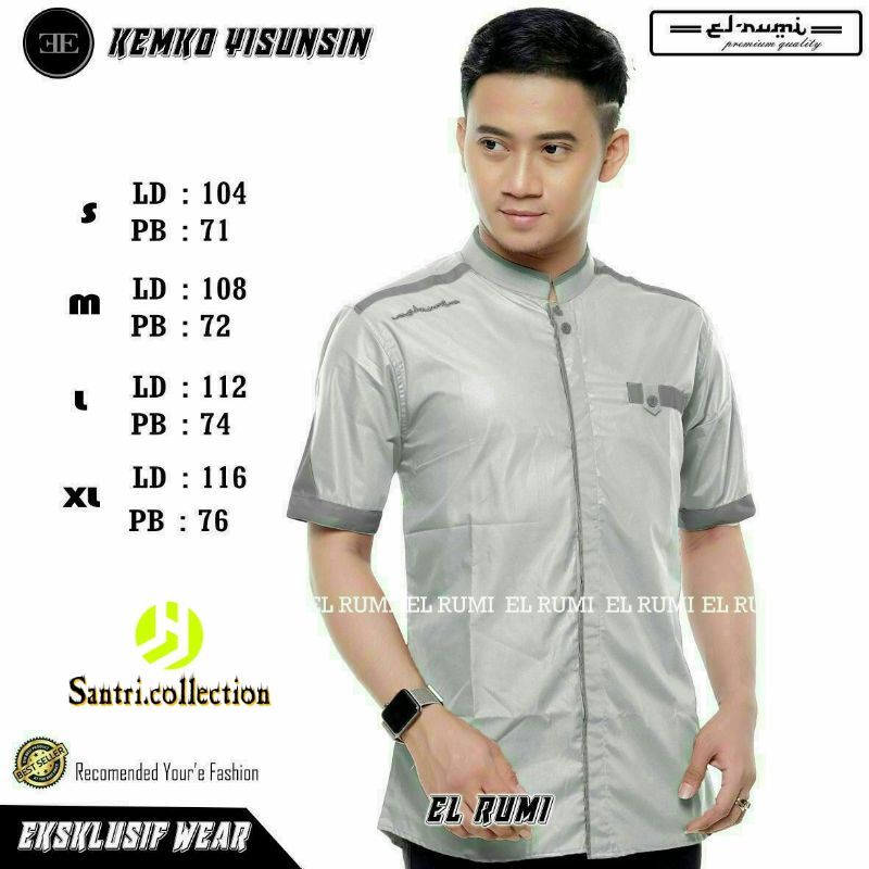 kemeja terbaru koko rabbani koko hilwa koko el rumi baju koko harga grosir santri collection