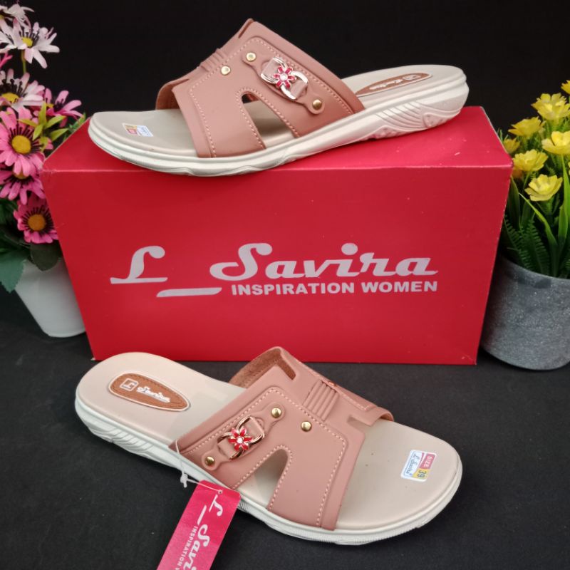 PROMO...! SANDAL WANITA TERBARU TERKECE KEKINIAN TRENDY MURAH BERKUALITAS L_Savira 552