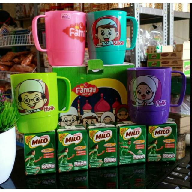 

Paket 5 milo (110ml) + bonus 4 mug cantik