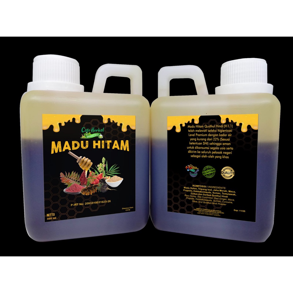 

MADU HERBAL HITAM 350ml plus QUSTHUL HINDI