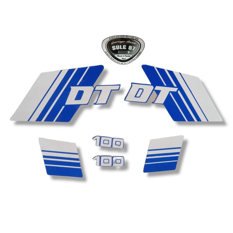 stiker Yamaha dt 100