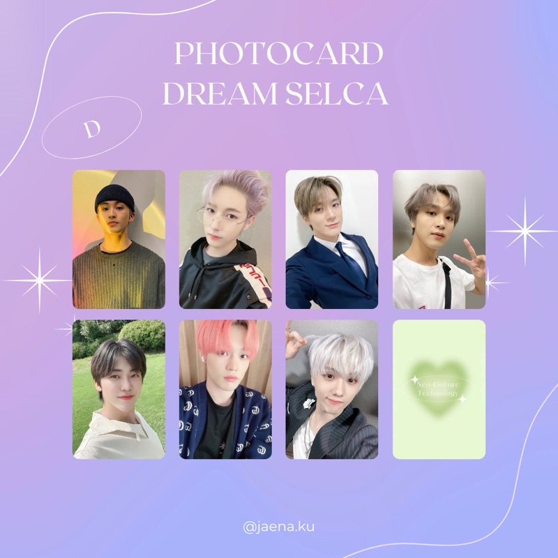 [NCT DREAM] PHOTOCARD SELCA #3 NCT DREAM ‼️BACA DESKRIPSI‼️