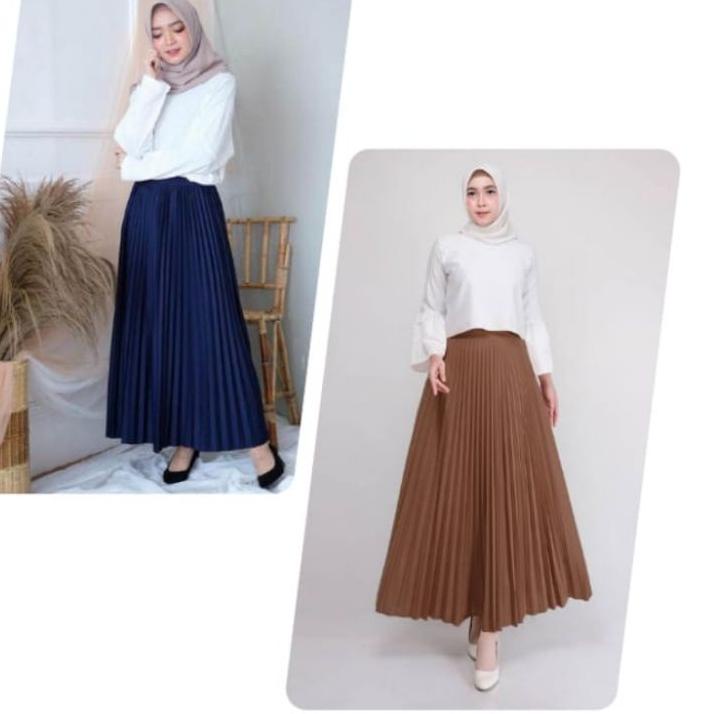(STOK TERBARU) ROK PLISKET PREMIUM IMPORT/ROK PLISKET SUPER TEBAL