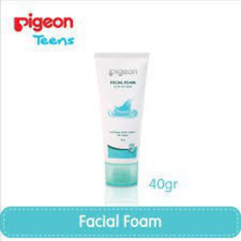 ✿ELYSABETHME✿ pigeon teens facial foam remaja sabun cuci muka face cleanser lembut cocok untuk kulit jerawat sensitif