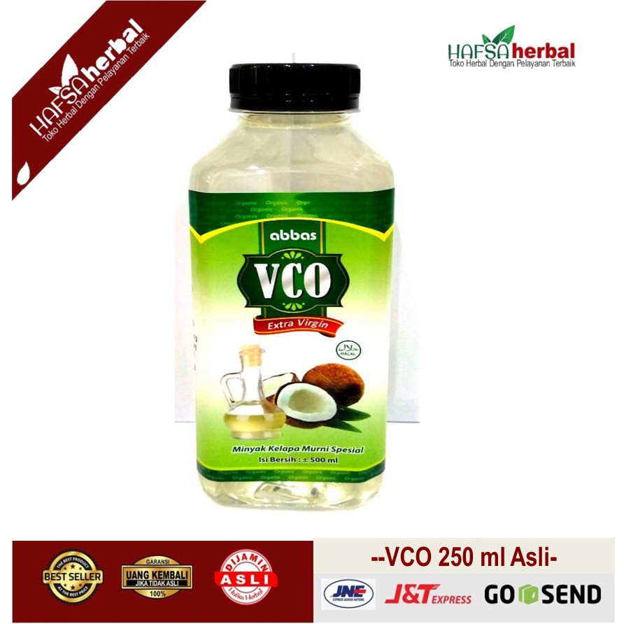 

VCO Oil 250ml Extra Vigin organic