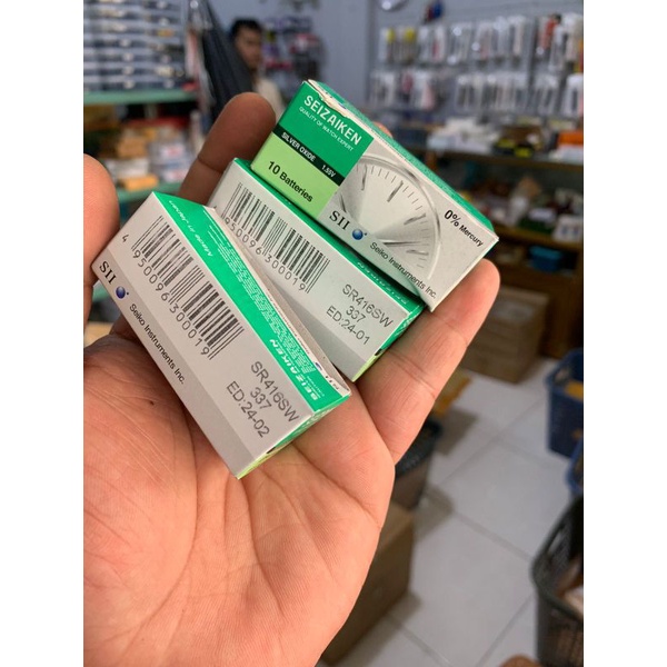 Baterai Batre Original Seizanken SR416SW 337 service jam tangan
