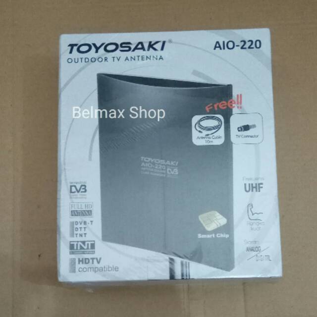 Antena TV Digital Toyosaki AIO-220 / Antena Digital