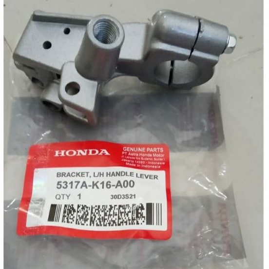 Bracket Handle Kiri Dudukan Spion Scoopy Motor Honda Scoopy Karbu Fi ESP
