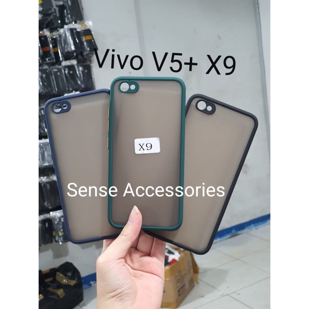 VIVO V5 PLUS V5+ Y65 Y66 Case Dove Matte Mychoice Transparan Slim Case Fuze Macaron