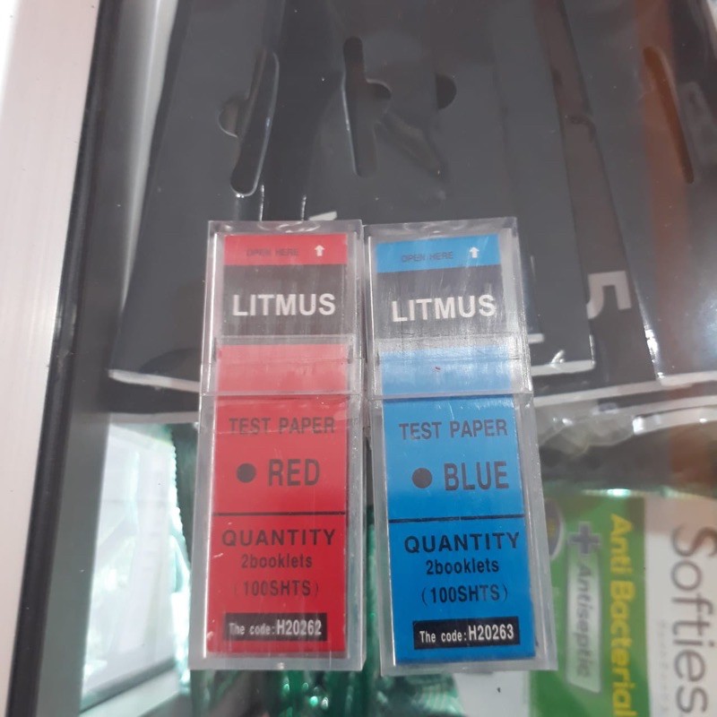 Kertas Lakmus / Lakmus Merah / Lakmus Biru