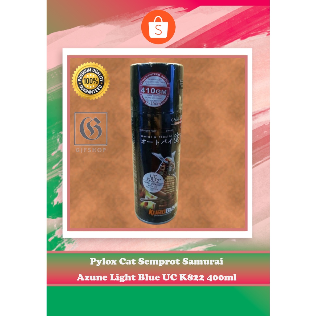 Pylox Cat Semprot Samurai Azune Light Blue UC K822 400ml