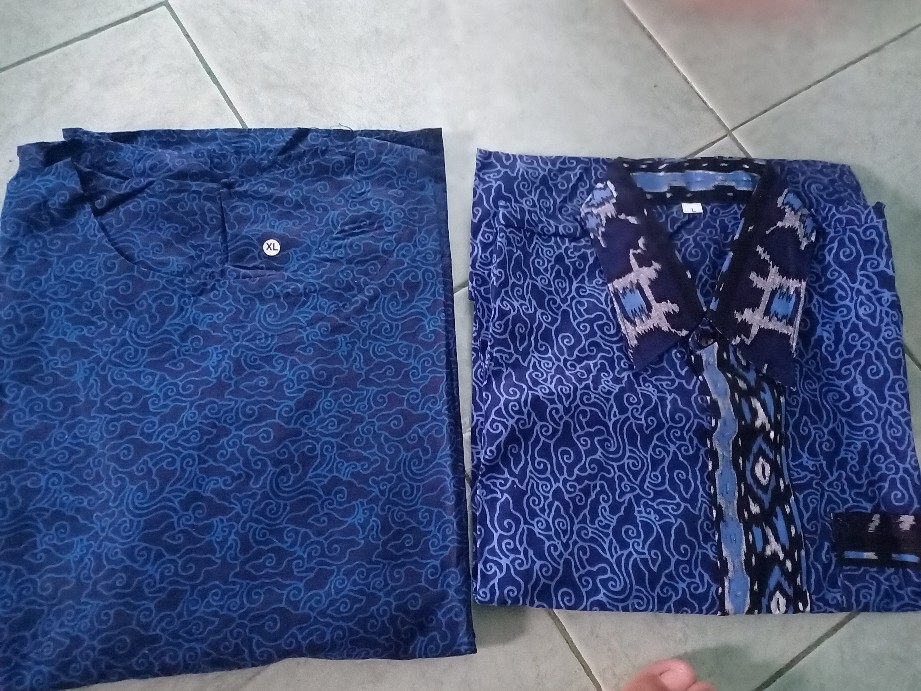 Maura Couple - Sania Ruffle Batik Couple