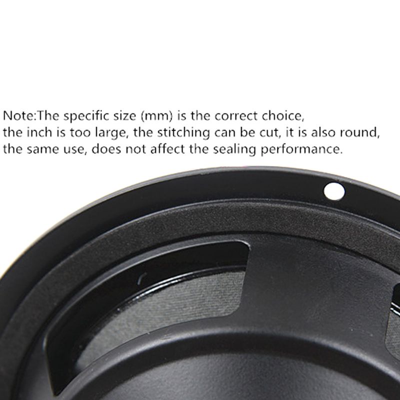 btsg 2Pcs/Pair 1/2/3/4/5/6/7/8/9/10/11/12 Inch Universal EVA Foam Speaker Shell Sealing Ring for KTV Sponge Edge Woofer Repair Accessories