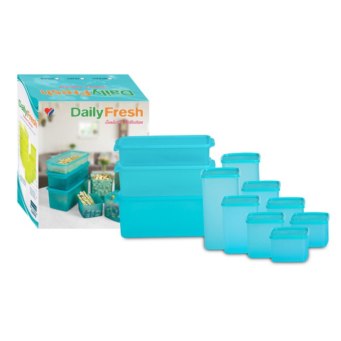 Toples Kue Set Kering Lebaran / Daily Fresh Sealware Collection / Food Box / Food Storage