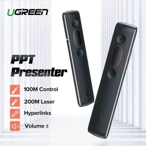 Jual Ugreen Laser Pointer Red Laser Wireless Presentation Pointer Alat