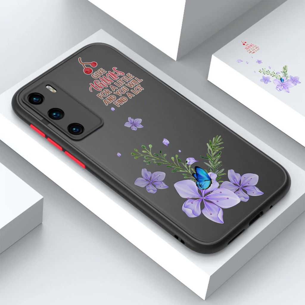 Case Choice Motif ANGGREK UNGU XIAOMI POCO M3 POCO X3 REDMI 9T REDMI 9A REDMI 9C Soft Case Aero Sili