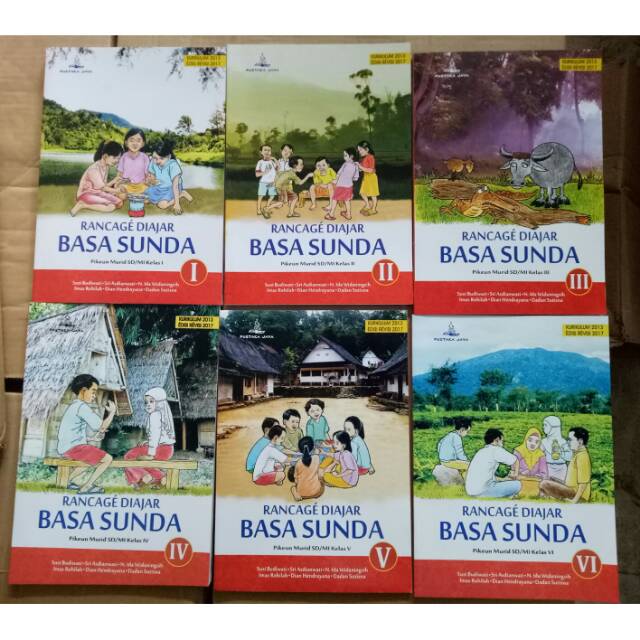 Buku rancage diajar bahasa sunda k13 sd kelas 1 sampe 6