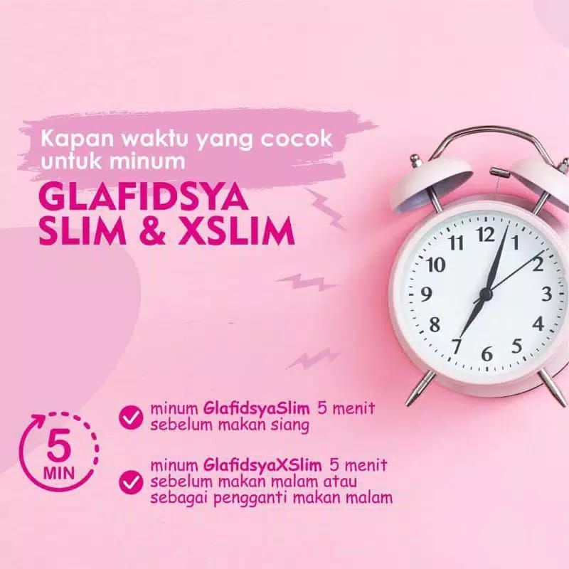 GLAFIDSYA SLIM by dr.Rezagladys PAKET 7 HARI &amp; 14 HARI | BISA COD