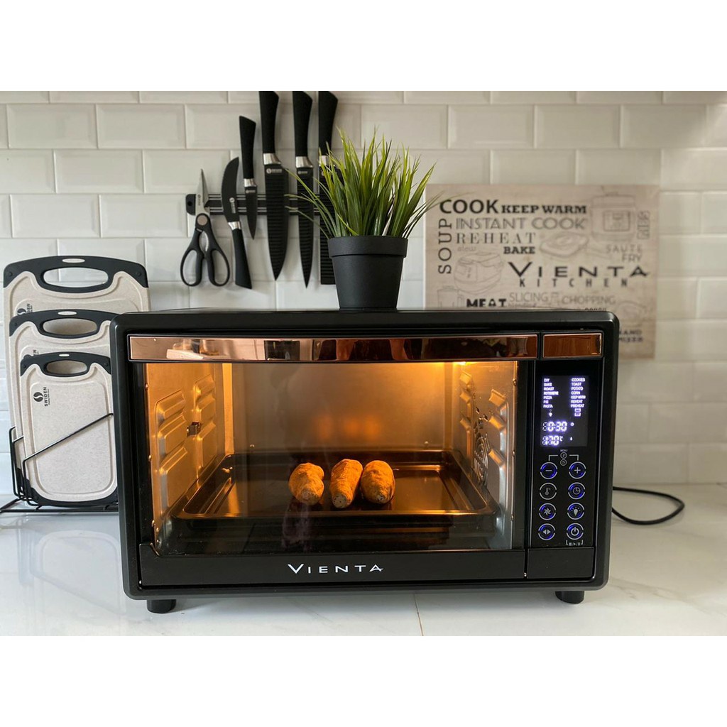VIENTA Oven Listrik Smart Digital Low watt touch button