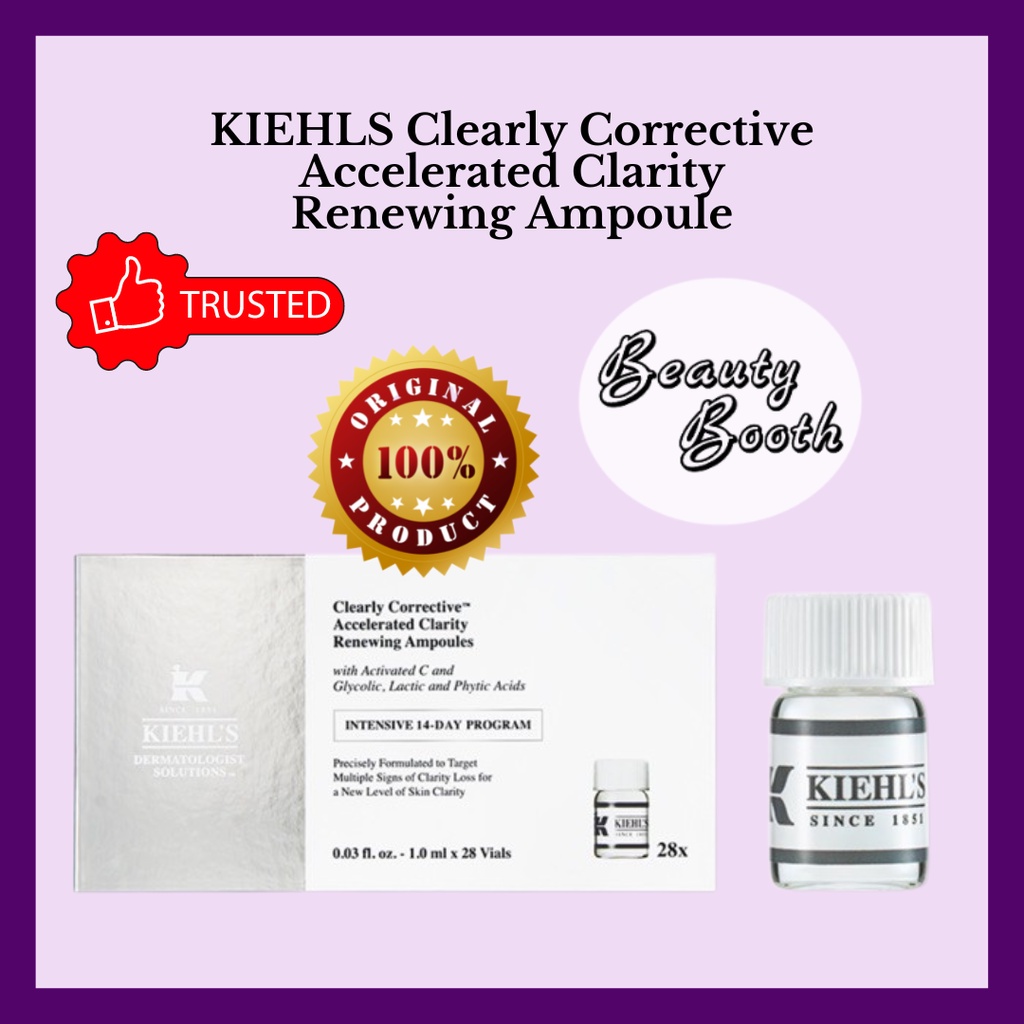 KIEHLS Clearly Corrective Accelerated Clarity Renewing Ampoule