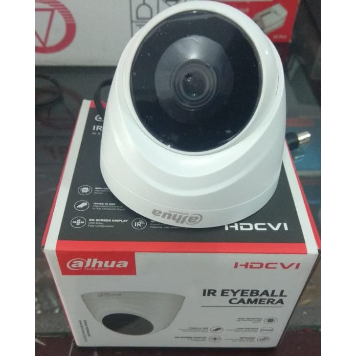 Paket CCTV 2 Kamera 4 Channel Dahua 2MP