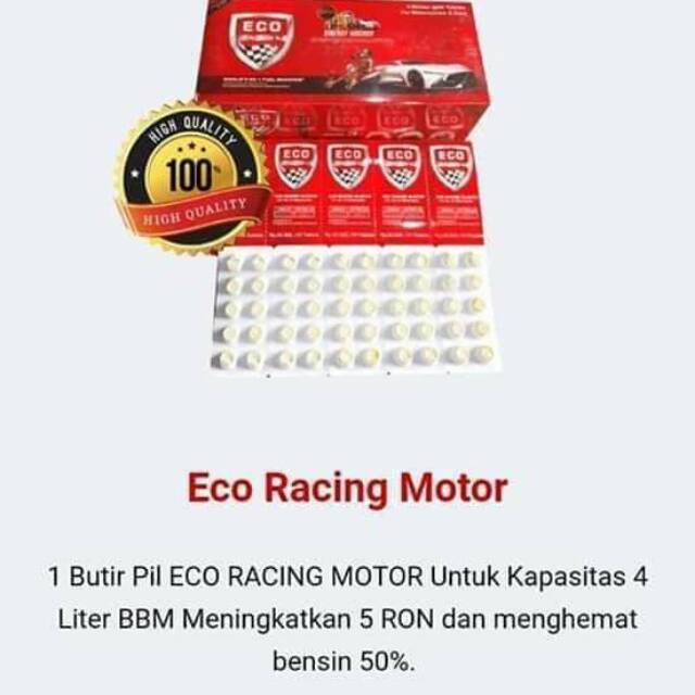 Eco racing motor