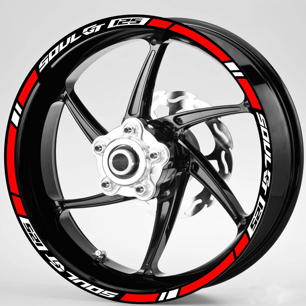 Stiker Velg Yamaha Mio Soul Gt 125 Bisa Custom Soul 115 Untuk Velg 14 Inch Shopee Indonesia