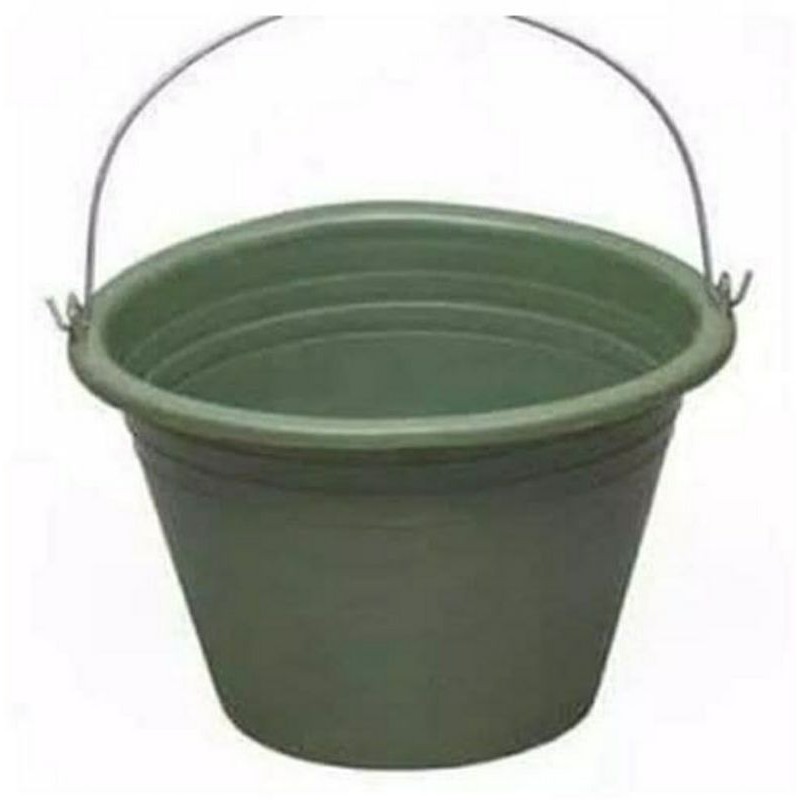 Ember cor / ember semen acian timba air bangunan kecil plastik