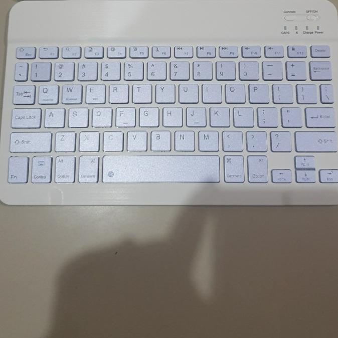 Keyboard Wireless Bluetooth 10 inci Mini Portable Keyboard 10 inc