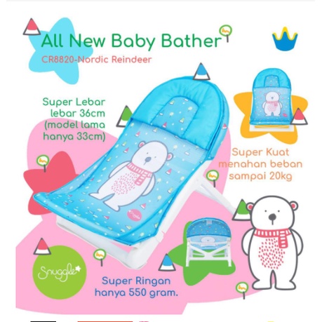 Baby bather Kursi mandi Bayi Crown Snuggle Makassar