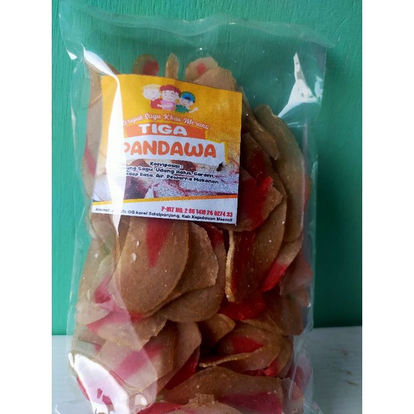 

krupuk Sagu ikan lomex khas ole ole Meranti