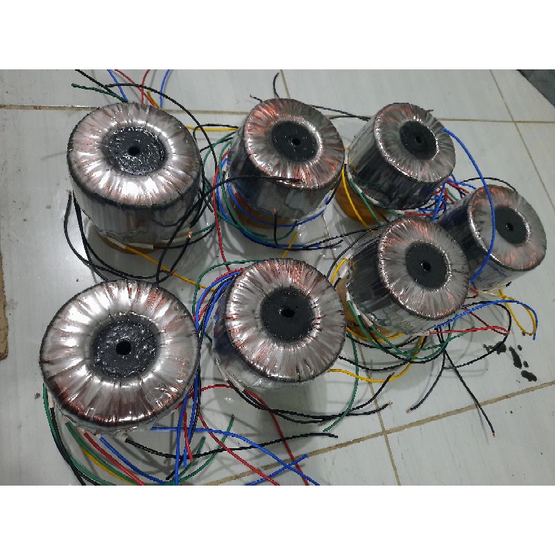 Trafo toroid 3A ct35v 45v tembaga murni