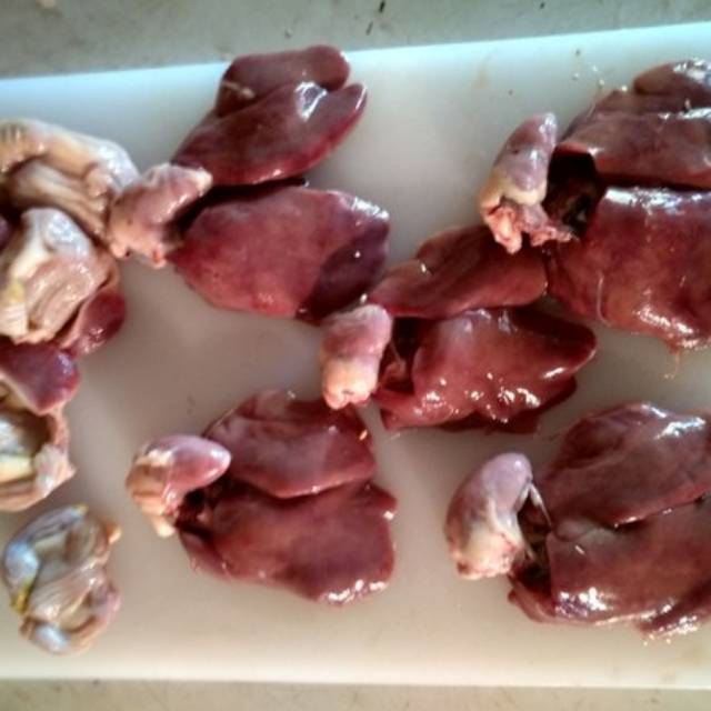 

Ati ampela ayam segar
