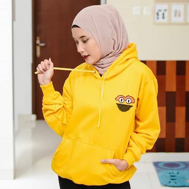 MVP - Sesame Oscar Hoodie - Jaket Hoodie Pria dan Wanita