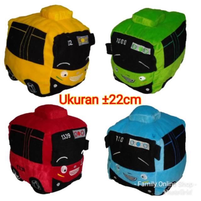 Mainan Anak Boneka Tayo Mini Ukuran S / Boneka / Mainan Anak Laki-Laki dan Perempuan