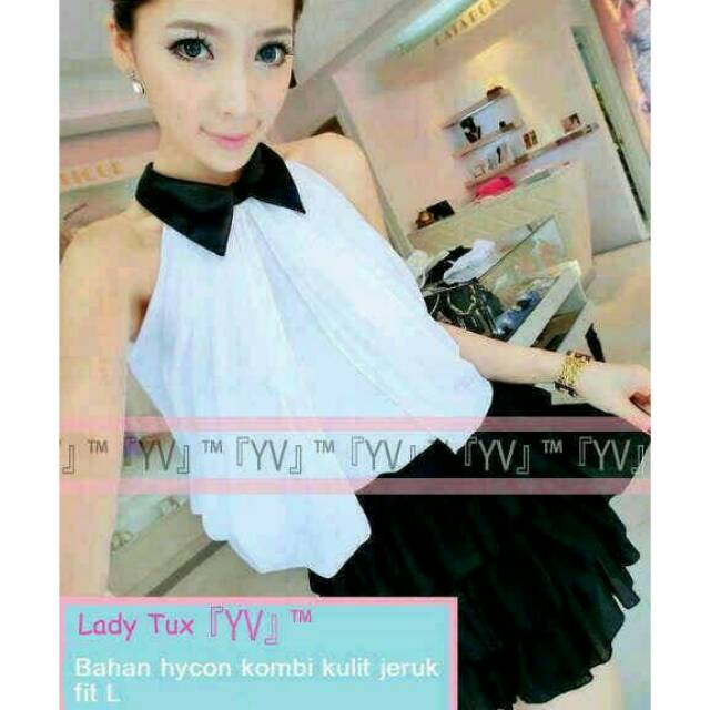 Dress Lady Tux fit L