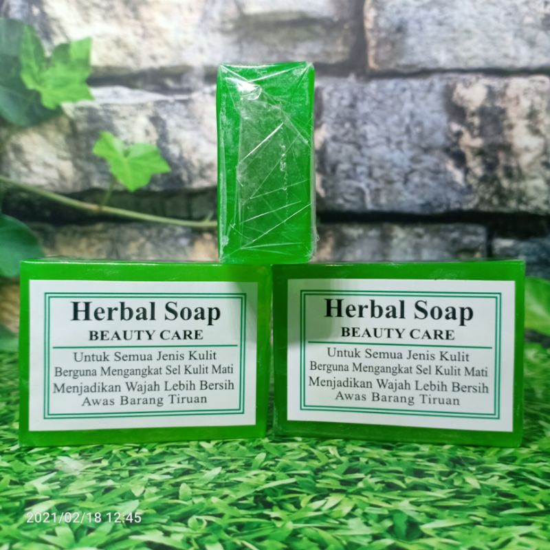 SABUN HERBAL ALGAE MURAH//SABUN HIJAU