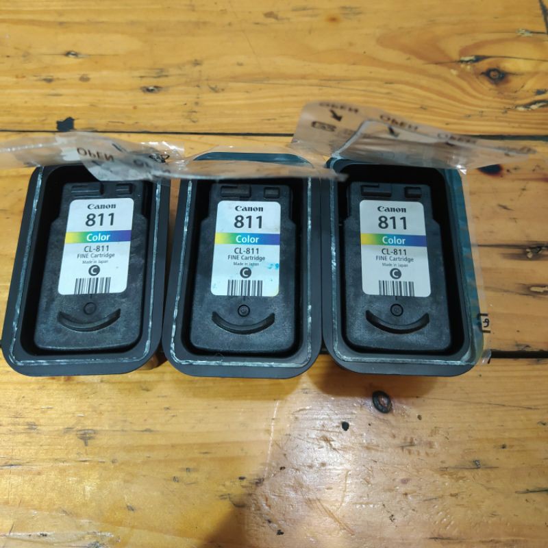 Compatible Catridge Canon Cl 811 Color warna ⚫ Siap pakai refill ink