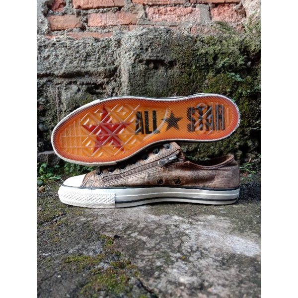 converse Jhon varvatos Double Zip low camo